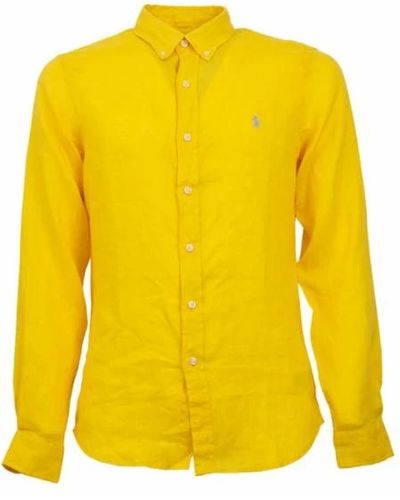 Polo Ralph Lauren Langarm-sportshirt - Gelb