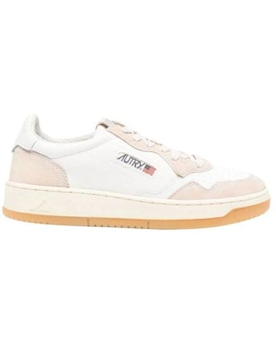 Autry Canvas low top sneakers weiß