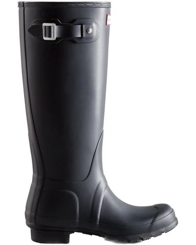 HUNTER Original Hohe Gummistiefel - Schwarz