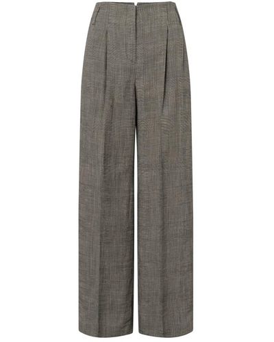 Windsor. Trousers > wide trousers - Gris