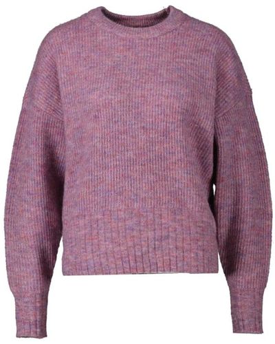 co'couture Round-Neck Knitwear - Purple