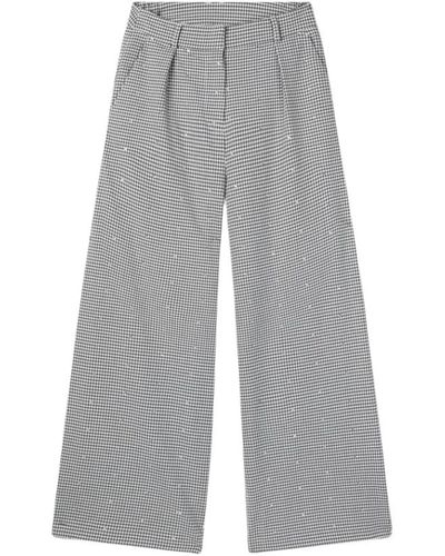 Alix The Label Trousers > wide trousers - Gris