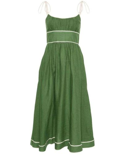 Zimmermann Midi dresses - Verde