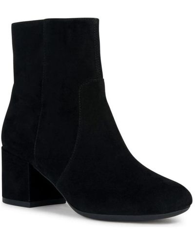 Geox Heeled Boots - Black