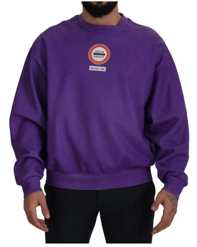 Dolce & Gabbana Sweatshirts - Purple