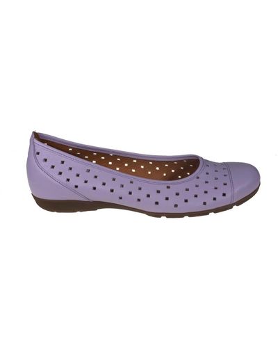 Gabor Shoes > flats > ballerinas - Violet