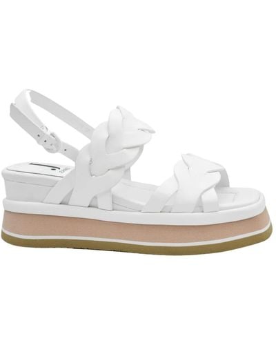 Jeannot Flat sandals - Blanco