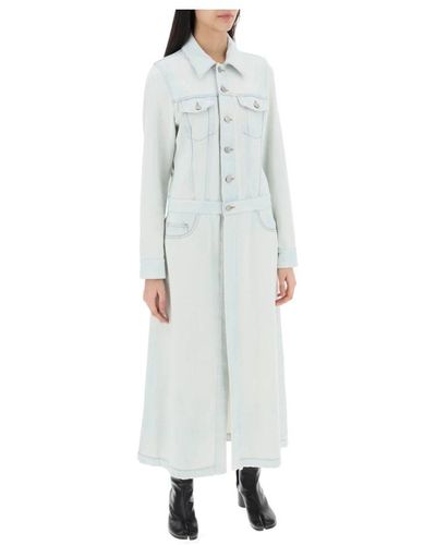MM6 by Maison Martin Margiela Single-breasted coats - Gris