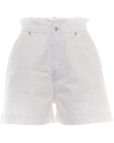 Woolrich Denim Shorts - White