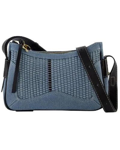 Chloé Baumwolle crossbody-taschen - Blau