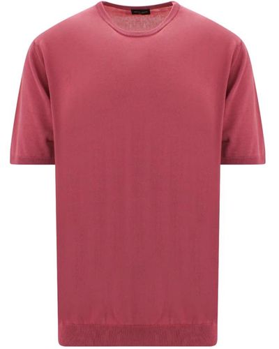 Roberto Collina Men& Clothing Knitwear Pink Ss23