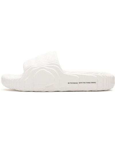 adidas Adilette slide sandalen - Weiß