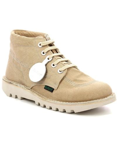 Kickers Shoes > boots > lace-up boots - Métallisé