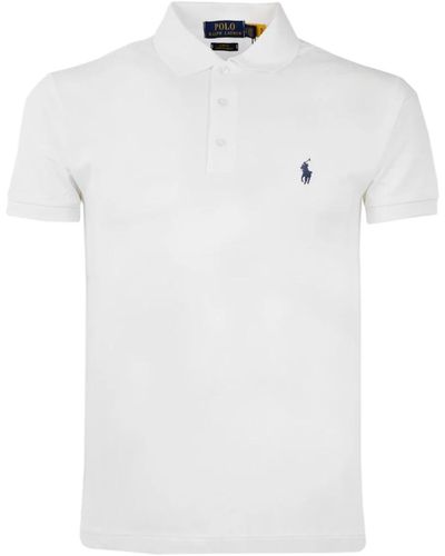 Ralph Lauren Klassische logo polo-shirts - Weiß