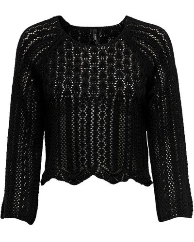 ONLY Round-Neck Knitwear - Black