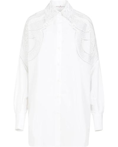 Ermanno Scervino Cotton shirt - Bianco