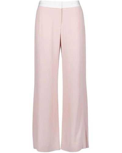 Victoria Beckham Trousers > wide trousers - Rose