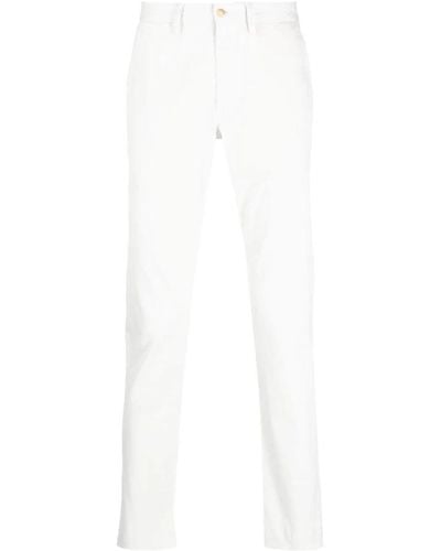 Ralph Lauren Slim-Fit Jeans - White