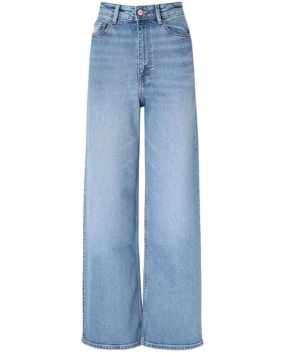 Ganni Blaue vintage stretch denim andi jeans