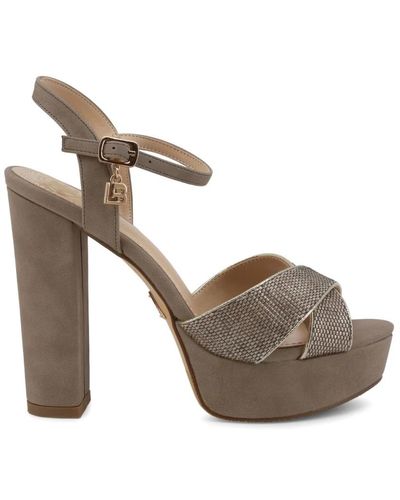 Laura Biagiotti Shoes > sandals > high heel sandals - Métallisé