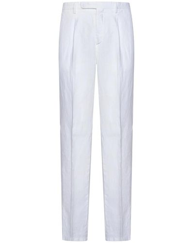 Boglioli Suit Trousers - White