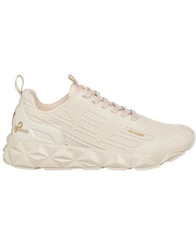 EA7 Ultimative sneakers - einfaches muster - Natur