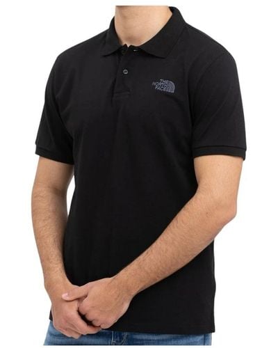 The North Face Polo Shirts - Black