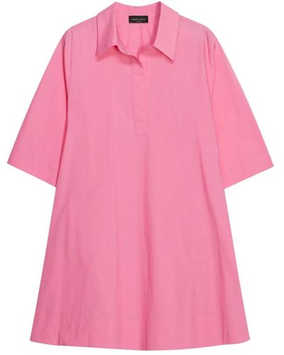 Roberto Collina Shirt Dresses - Pink