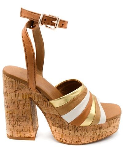 Inuovo High heel sandals - Marrone