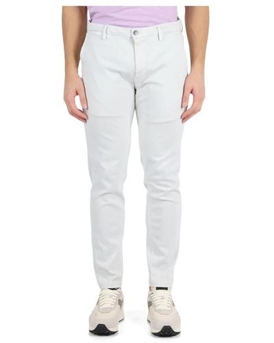 Replay Trousers > chinos - Gris