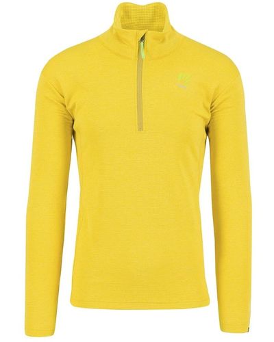 Karpos Schwefel spitzen sweatshirt - Gelb