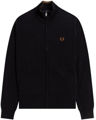 Fred Perry Sweaters black - Nero