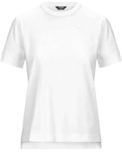 K-Way T-shirts - Blanco