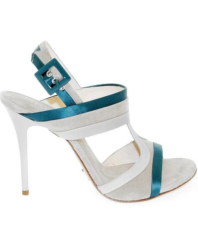Fabi Shoes > sandals > high heel sandals - Bleu
