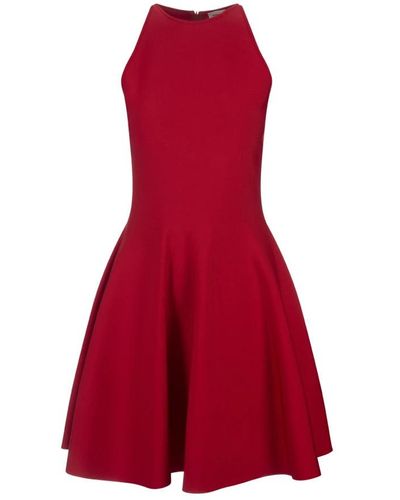Alexander McQueen Short Dresses - Red