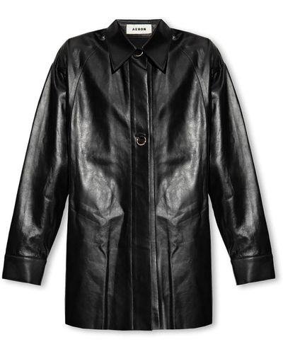 Aeron Jackets > leather jackets - Noir