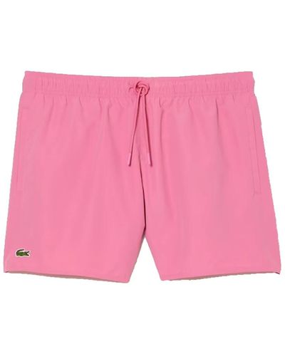 Lacoste Badeshorts - Pink