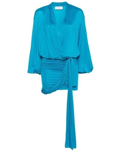 Blumarine Short Dresses - Blue