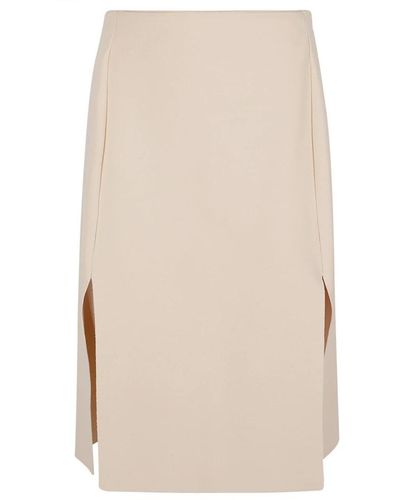 Stella McCartney Midi Skirts - Natural