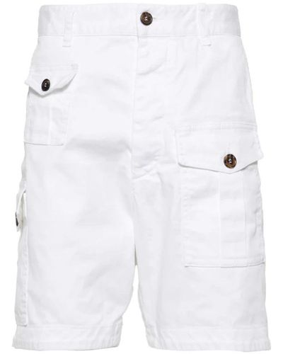 DSquared² Casual Shorts - White