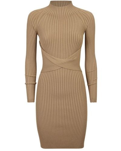 Dion Lee Knitted Dresses - Natural