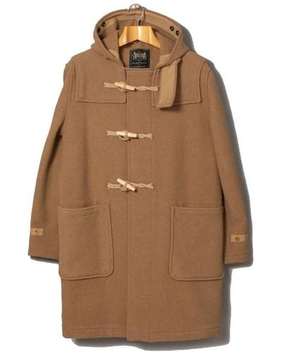 Gloverall Monty duffle coat del 70 ° anniversario - Marrone