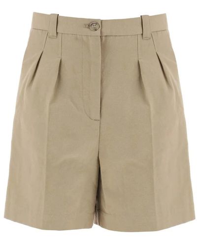 A.P.C. Shorts > short shorts - Neutre