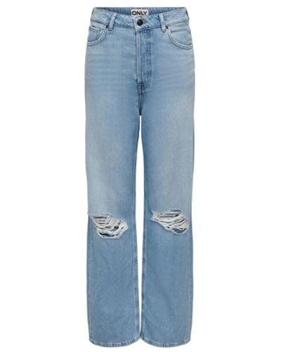 ONLY Wide Jeans - Blue