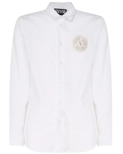Versace Weißes hemd für männer