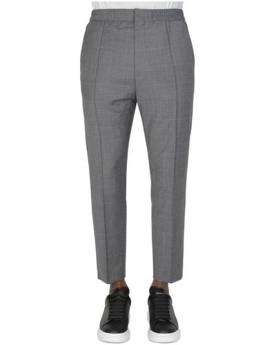 BOSS Suit Trousers - Grey