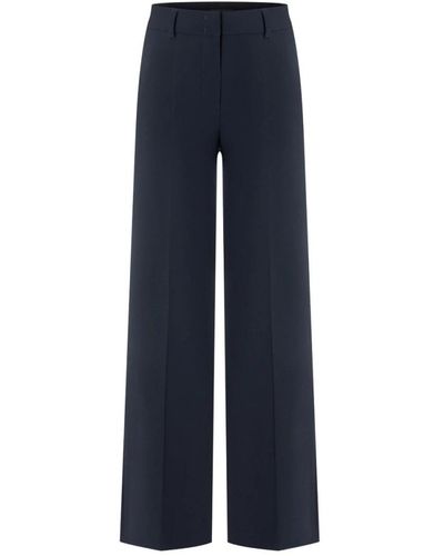 Cambio Wide Trousers - Blue