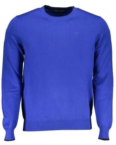 North Sails Maglione in cotone classico - Blu