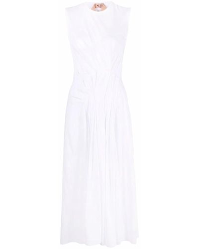 N°21 Midi Dresses - White