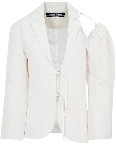 Jacquemus Jackets > blazers - Blanc